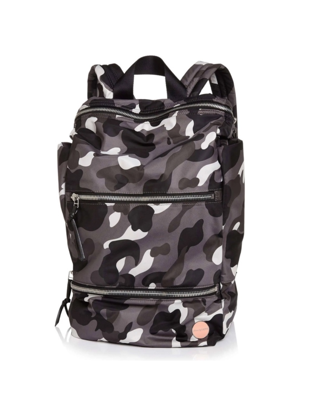 Shortylove Boxer Large Backpack Black Gray Camo New With Tag